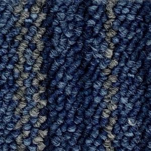 Floorwise Cubis Office Carpet Tiles in Blue Grid